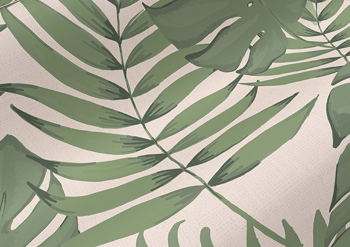 Lush Palms, Pink - Twist&Fit Roller Blind - Image 4